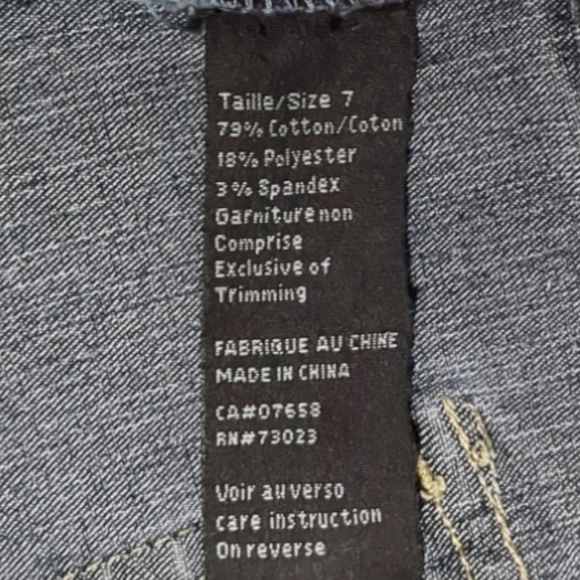 Angels Designer Flare Die Blue Jeans Size 7. - Picture 15 of 16